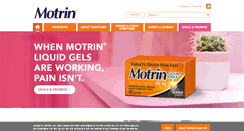 Desktop Screenshot of motrin.ca